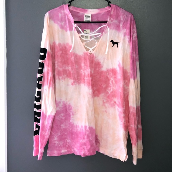 PINK Victoria's Secret Tops - PINK LONG SLEEVE